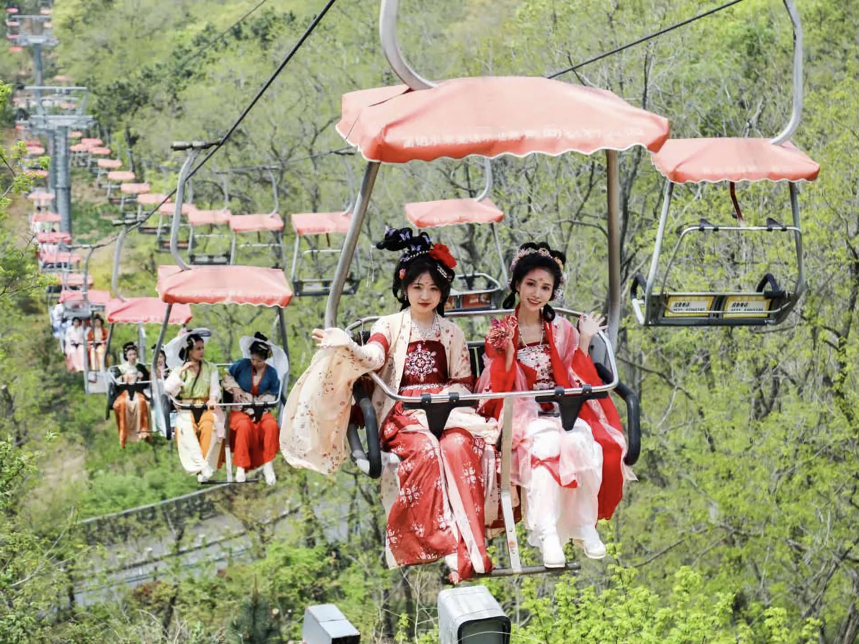 礼乐太平 古韵盛宴 中国第三届太平山索道空中汉服秀4月28日启动